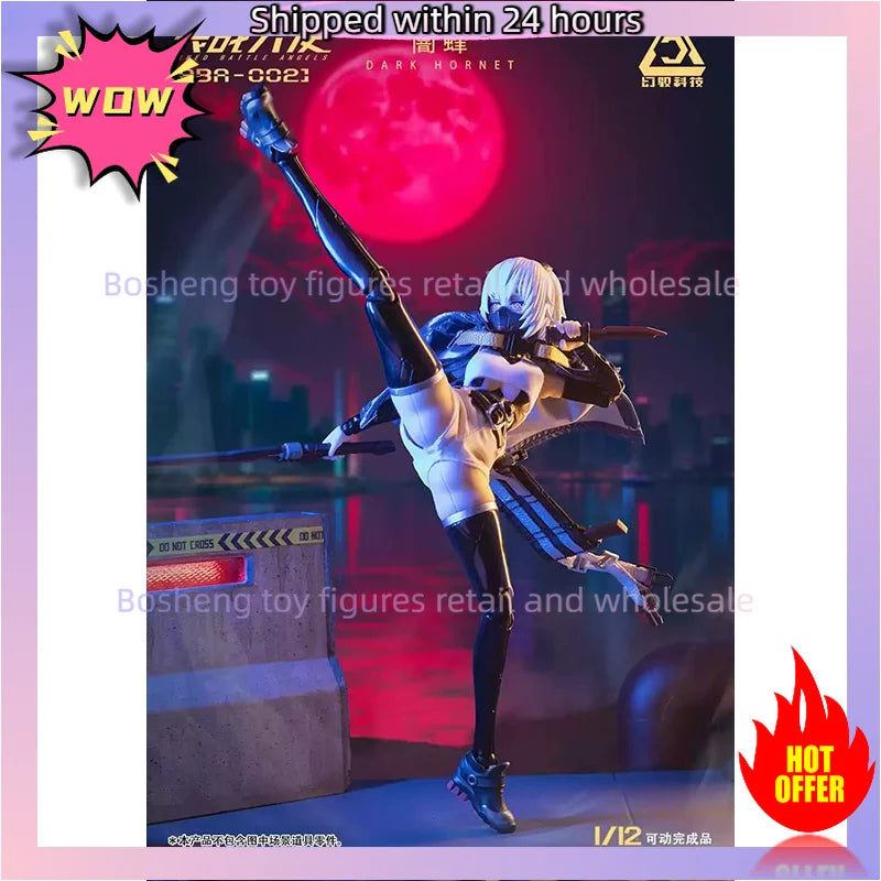 11 Original LOSCONT Armed Battle Angels ABA 002 Dark Hornet 1/12 Scale In Stock Anime Action Collection Figures Model Toys