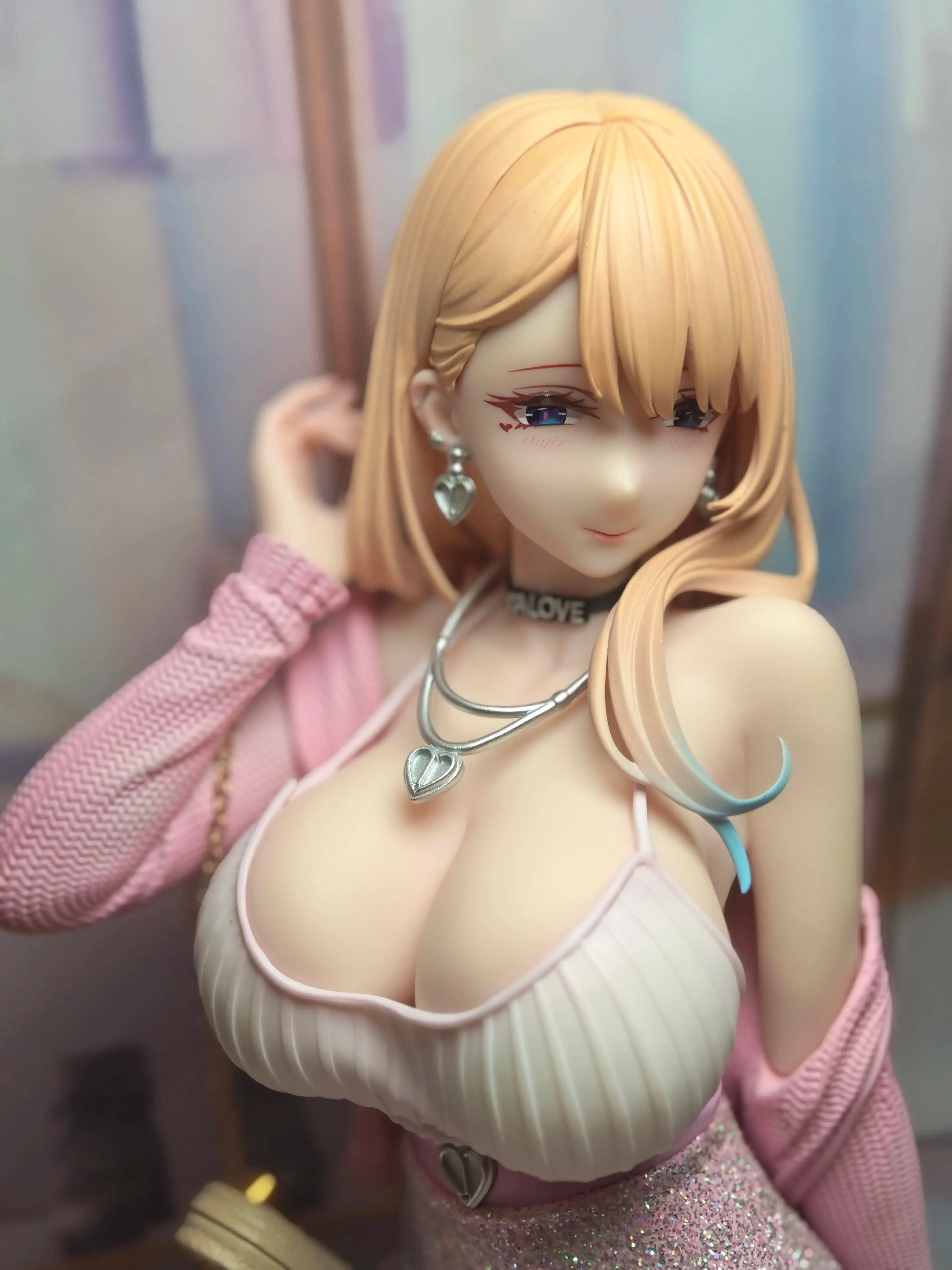 Original BearPanda 23CM Gowns Touyama Asako Tutor Aroma Anime Figure Collectible Models Dolls Statuette Ornament Toy Gifts