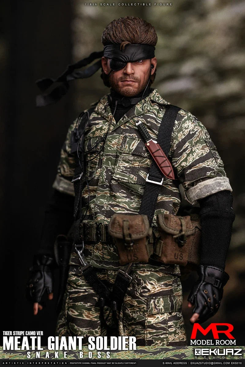 2025 Q2 EKUAZ STUDIO EKS010 EKS011 1/6 Snake Boss Action Figure 12'' Male Soldier Figurine Full Set Collectible Model Toy