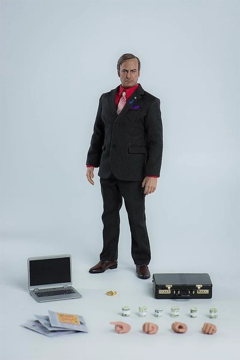 Original Threezero 3A 1/6 Better Call Saul Breaking Bad Lawyer Saul Goodman Action Figure Model Toys