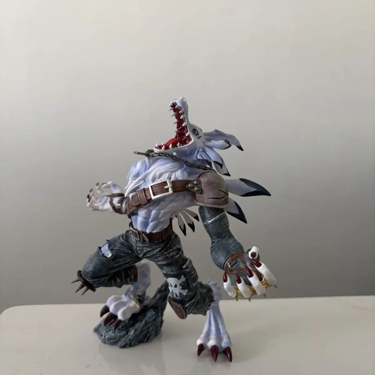 Neue Anime Digimon Adventure Figuren Garurumon Figur PVC Actionfigur Statue Sammlung Hobby Modell Puppenspielzeug Weihnachtsgeschenke