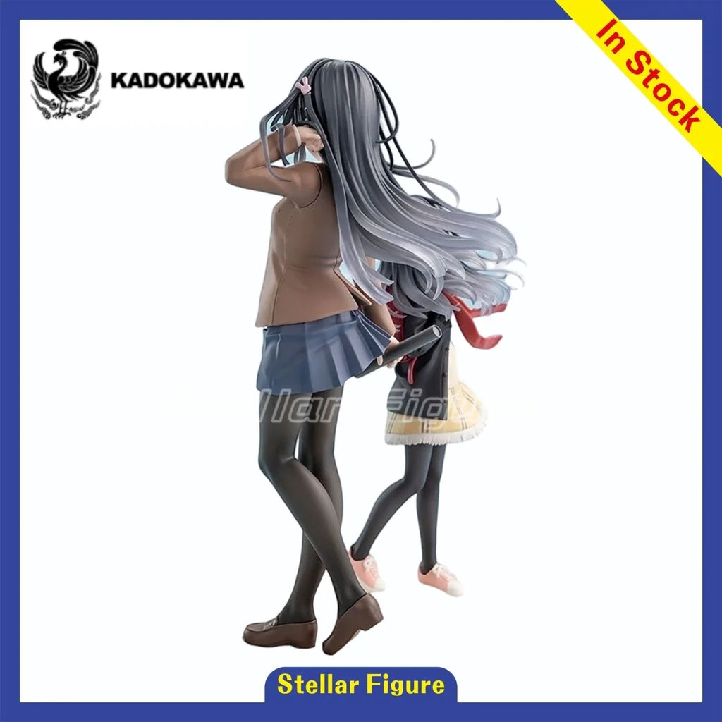 【SF】In Stock Tops KADOKAWA KDcolle Youthful Pig-headed Boy Will Not Dream of A Girl with A Red Schoolbag Sakurajima Mai Figure