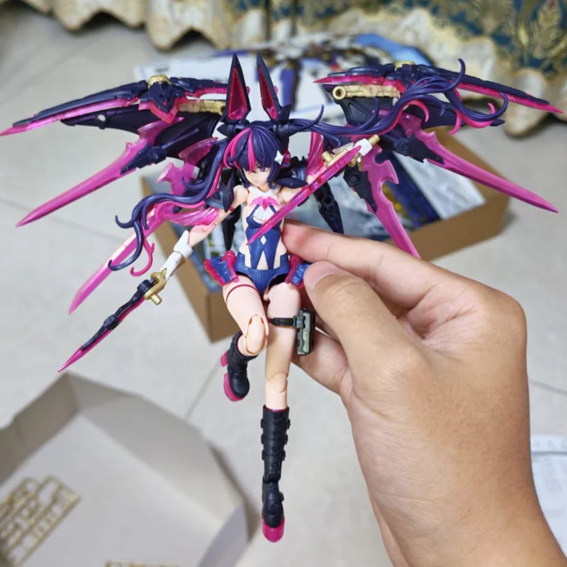 Genuine Kotobukiya Model Kits Megami Device Desire Maiden Raider Original Character Mobile Suit Girl Assembling Toys Collection