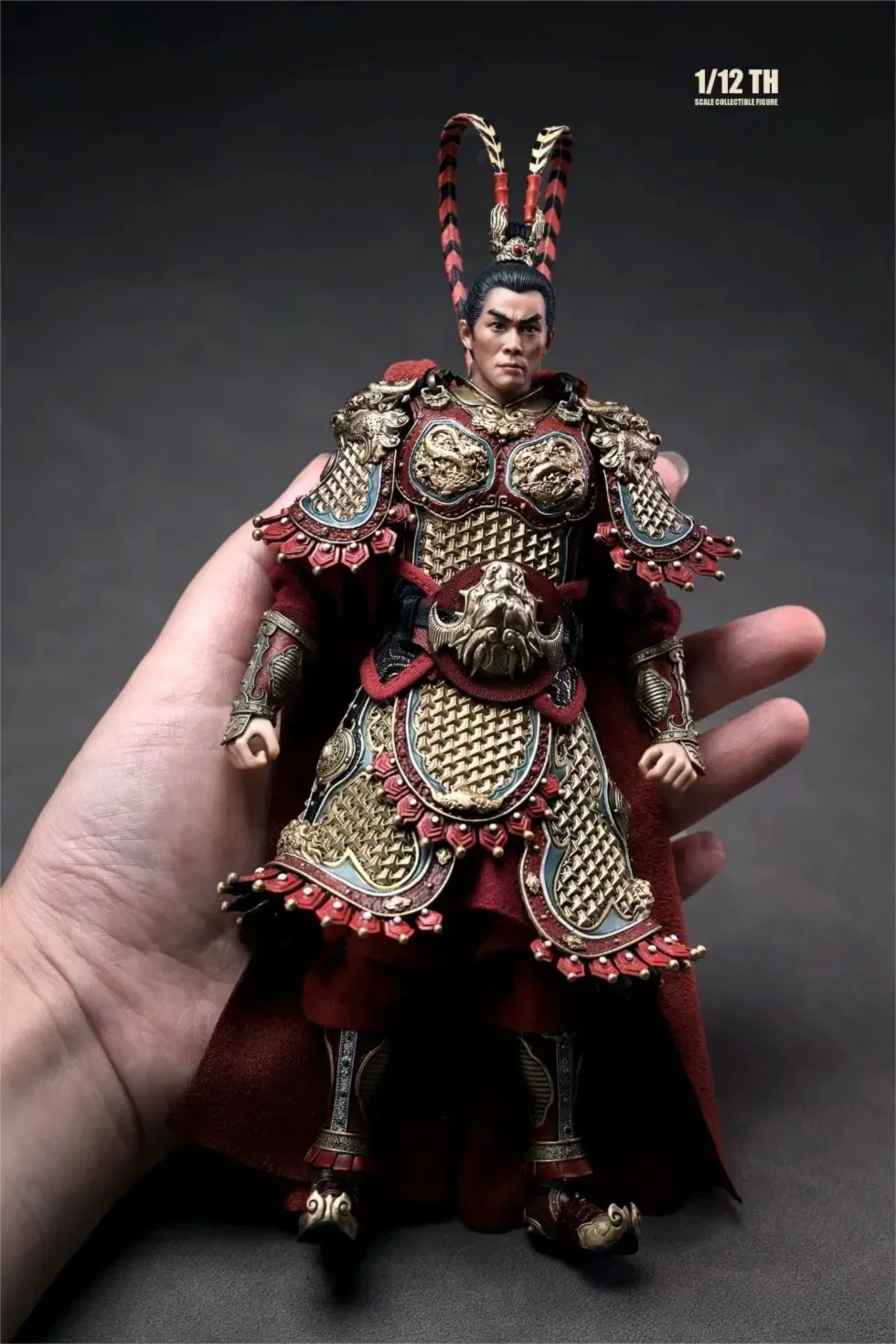 303toys 1:12 Maßstab 6-Zoll-Actionfigur-Sammelset – Lu Bu aus Three Kingdoms Ideales Geburtstagsgeschenk für Spielzeugliebhaber