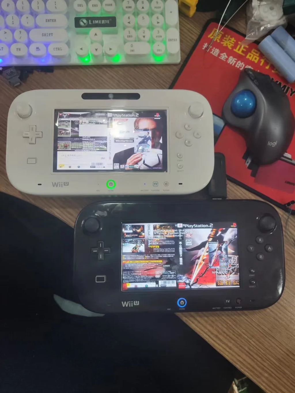 Retro   6.5 inch ps2  portable  game console   LCD Kids Color Game Player