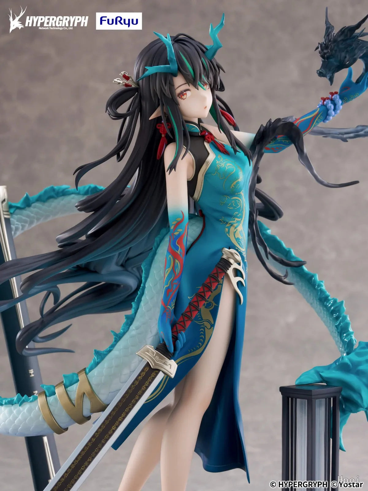 F:NEX Original Arknights Series Dusk\Evening Stained with Dust and Smoke Not Movable Figure Statue Model Toys Gifts Fo Boys