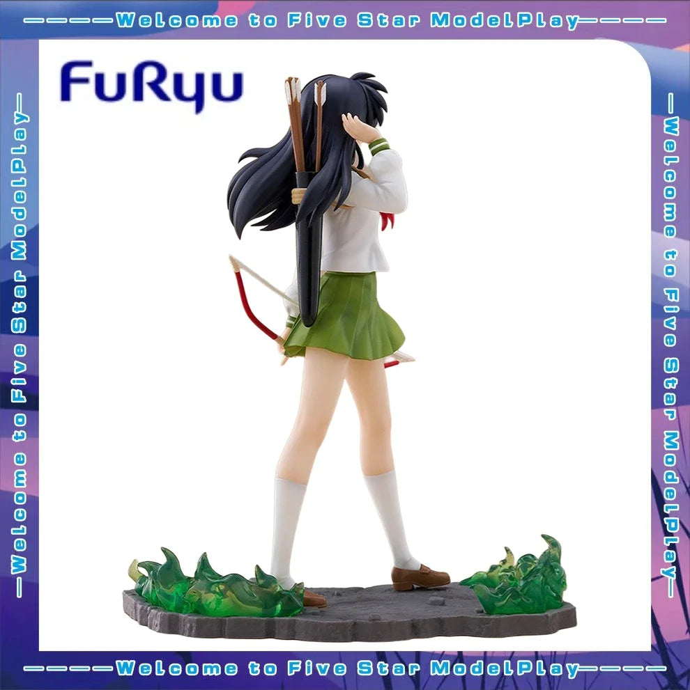【FS】Original FuRyu TENITOL Inuyasha Higurashi Kagome Figure Model Gift Collection
