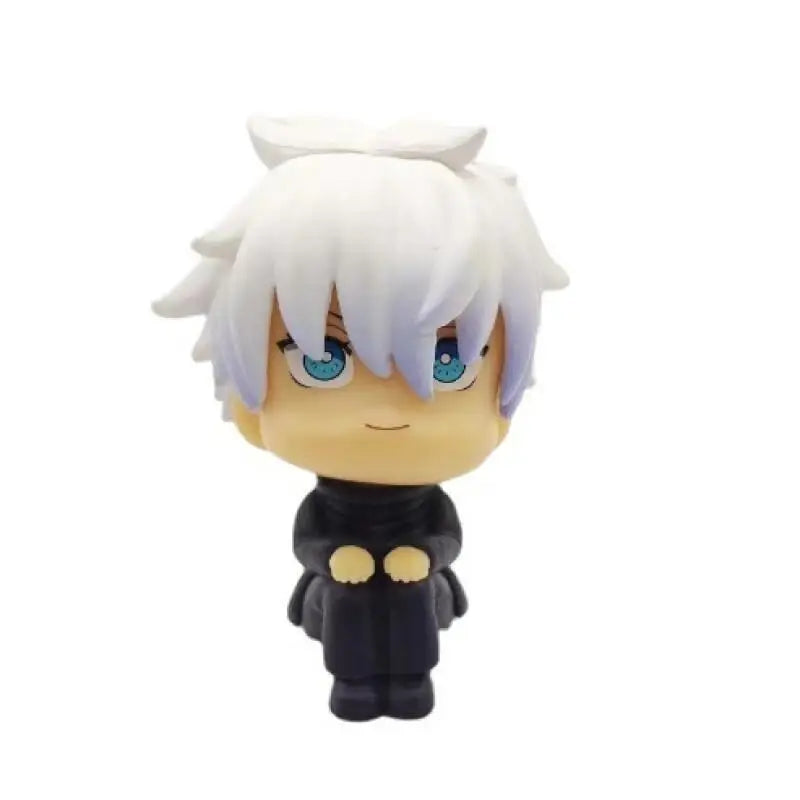Bandai Q version One Piece King Big Head Lufei Solon Chobais Female Emperor Doll Blind Box Animation Ornaments