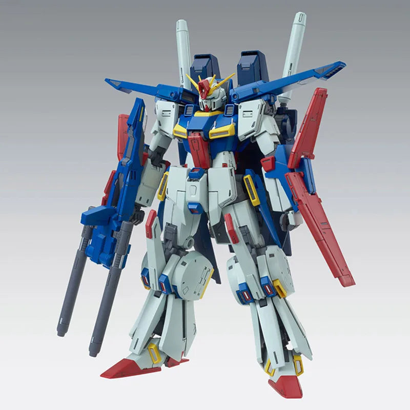 In Stock BANDAI PB LIMITED MG 1/100 MSZ-010S ENHANCED ZZ GUNDAM Ver.Ka Anime Action Figures Assembly Model Collection Toy