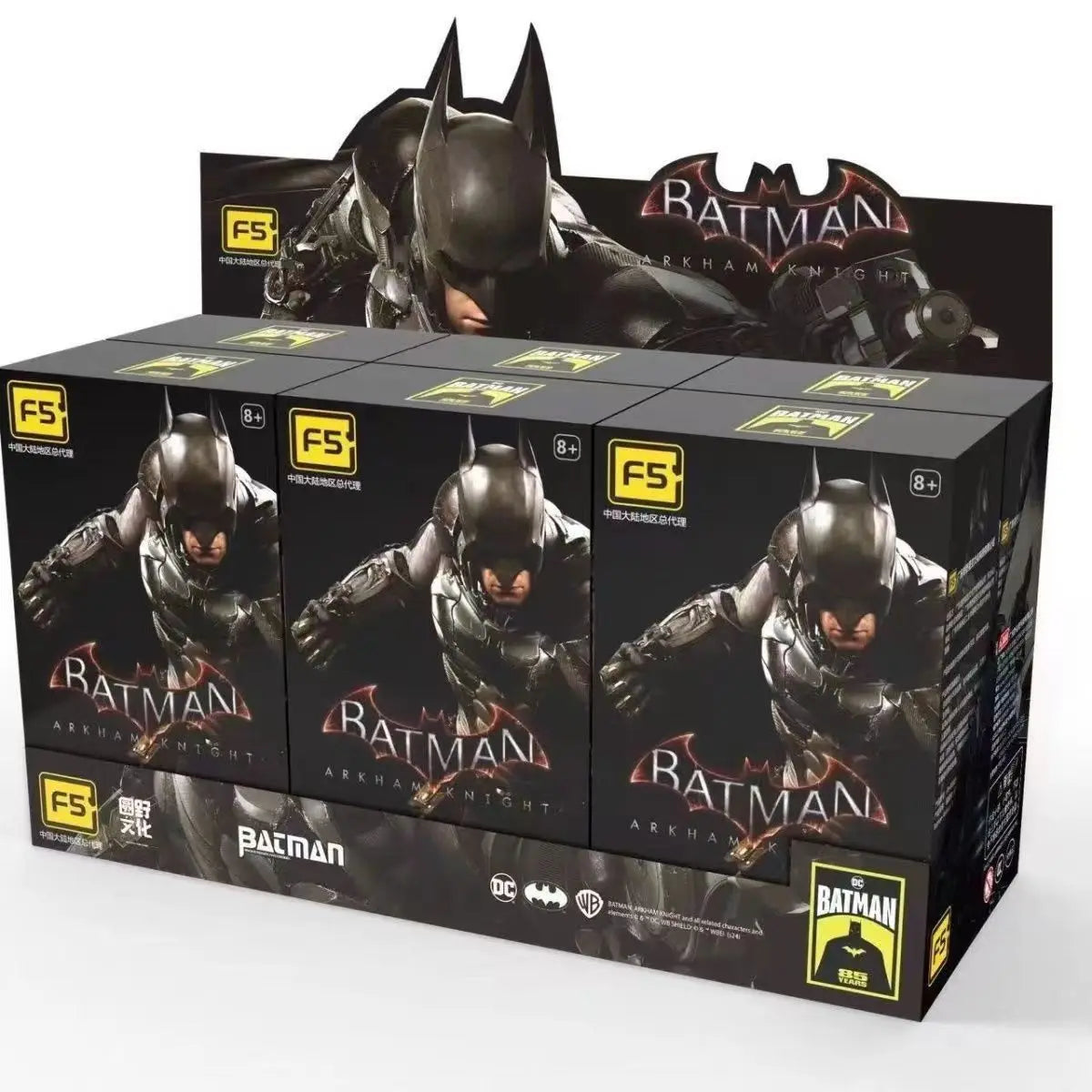 Hot F5 Roundd Culture Batman Series Model Doll Arkham Knight Deathstroke Red Hood Desktop Model Toys Doll Festival Gift