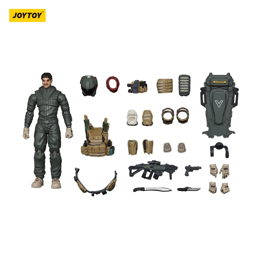 JOYTOY 1/18 Action Figure Mecha Tyrant-03 Tactical Type Anime Figures Toys Model