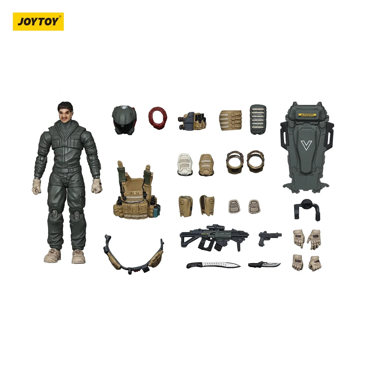 JOYTOY 1/18 Action Figure Mecha Tyrant-03 Tactical Type Anime Figures Toys Model