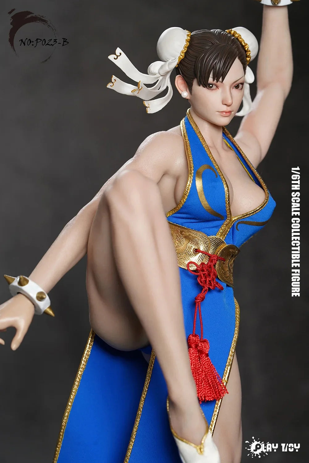 In Stock PLAY TOY P023 1/6 Scale FIGHTER Girl Chun-Li Fighting Goddess 2.0 Collection 12" Action Figure Full Set Model Toys