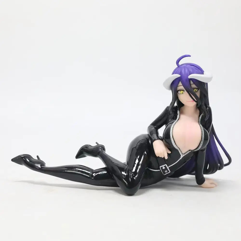 Anime Figure Overlord Albedo If Relax Time Action Figure Collector Doll Model Desktop Decoration Cute Toys Custom Gifts