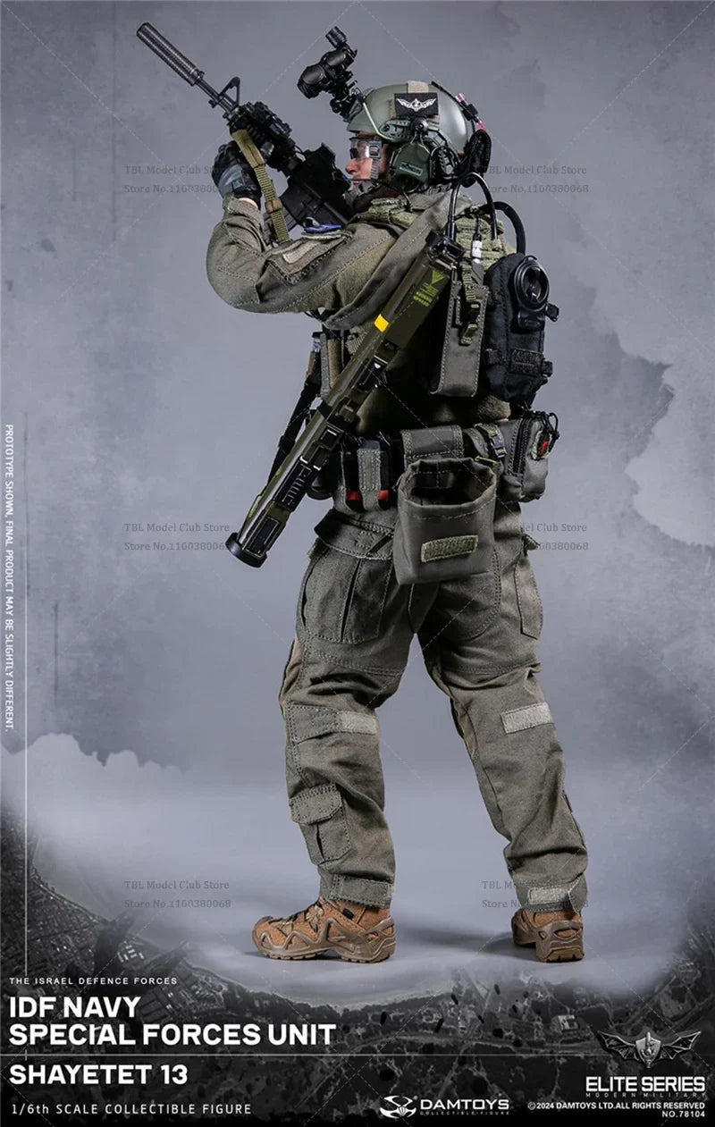 DAMTOYS 78104 1/6 Scale Defense Force Navy Special Forces Commando Units 12-inch Full Set Action Figure Male Soldier In Stock