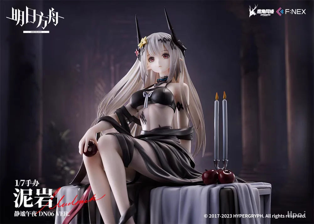 In Stock NEX Arknights Mudrock Swimsuit Tranquil Midnight DN06 Figure Action Collectible Model  Assemble Toys Gift