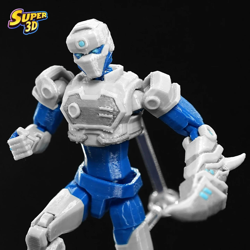 New In Stock 3d Printed Invincible Boy Robot Invincible Dummy13 T13 Multi-Jointed Movable Shapeshift Action Figure Toy
