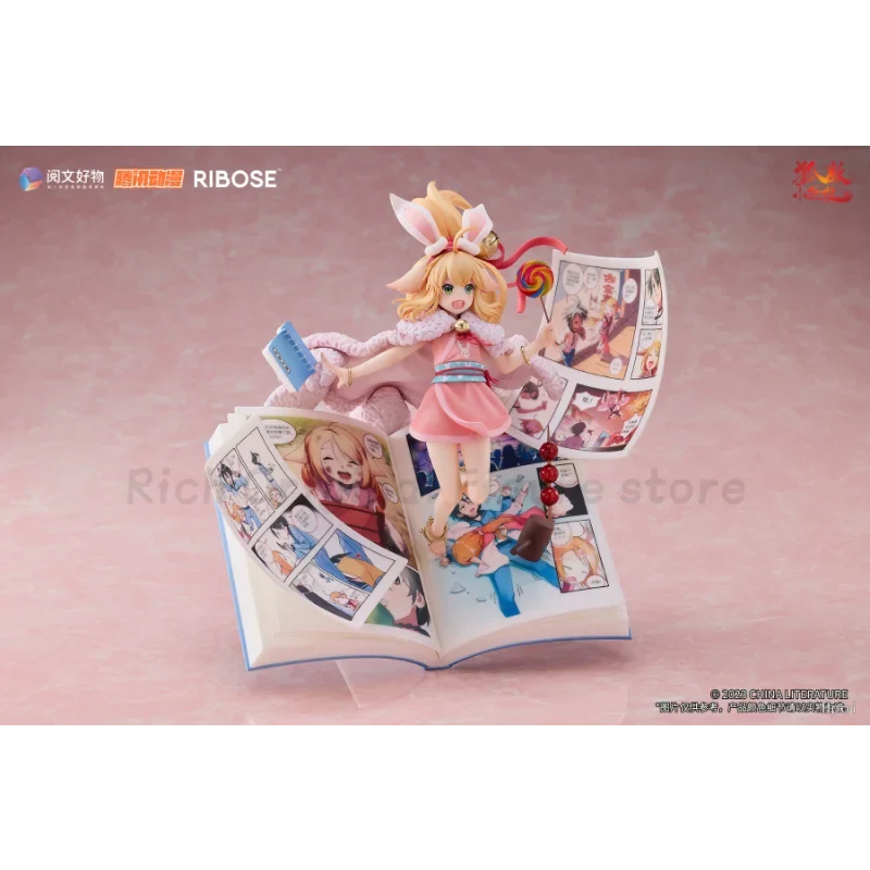 Original in Stock RIBOSE Fox Spirit Matchmaker Tu Shan Susu The Worldly Front of Ver. Model Toys Anime Doll Gift Ornaments