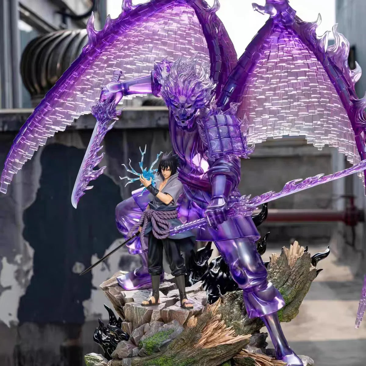 ippuden Must Uzui  200mm Action Figure Collectible Toy Boy Gift Trendy Statuette PVC Material