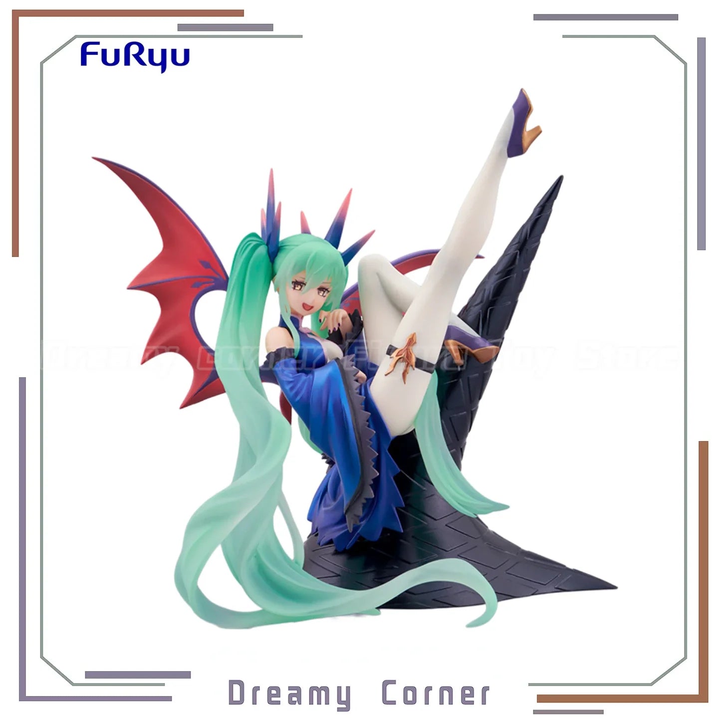 【In Stock】FuRyu TENITOL Piapro Characters Hatsune Miku Dark Figure Gift Toys