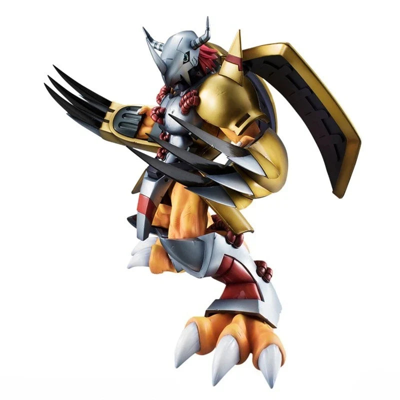 In stock Genuine MegaHouse Digital Monster War Greymon  Yagami Taichi PVC Action Anime Figure Model Toys Figure Doll Gift