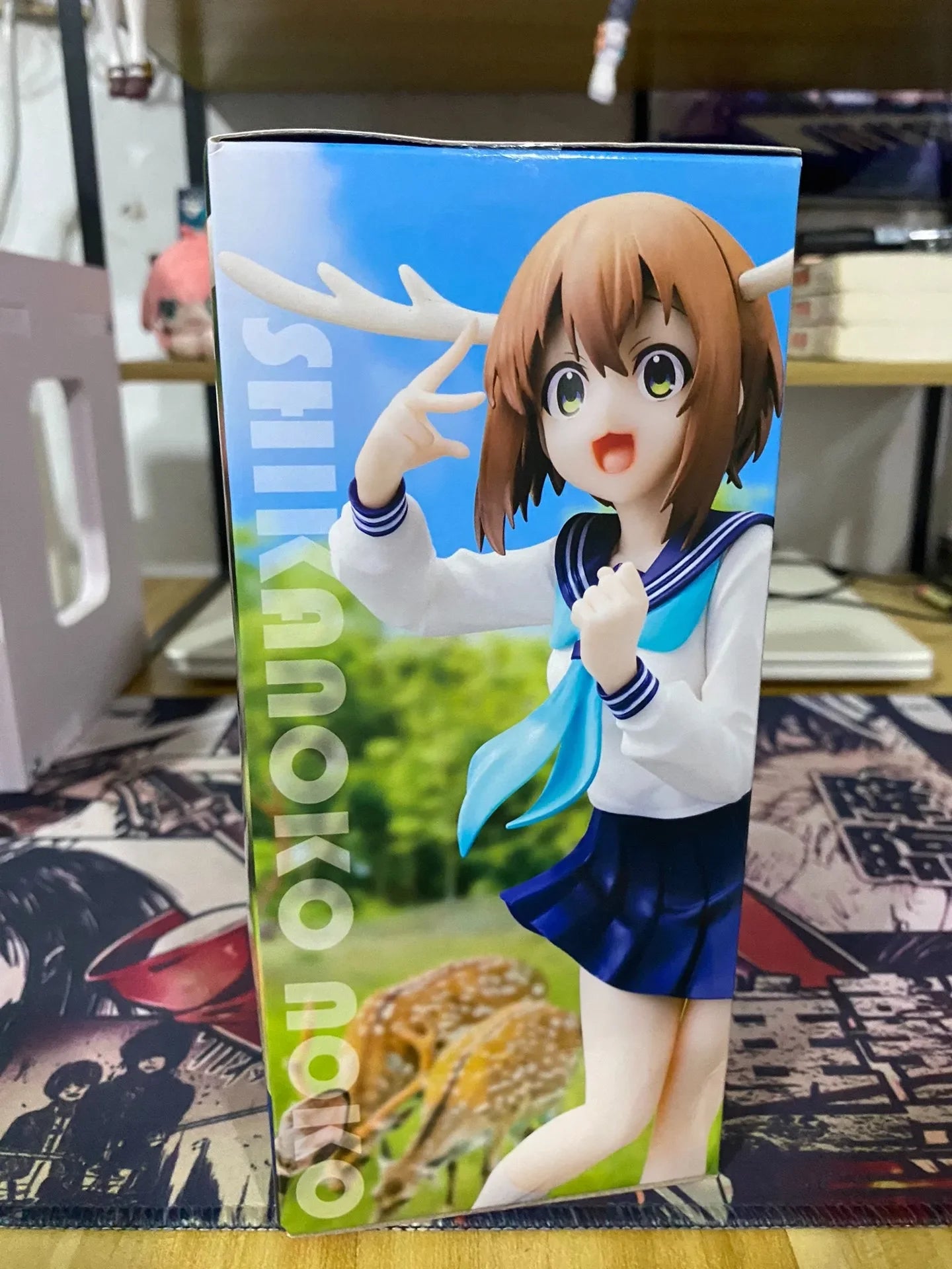 In Stock Original System Service Vivit My Deer Friend Nokotan Shikanoko Noko Pvc Anime Action Figures Model Collection Decorate