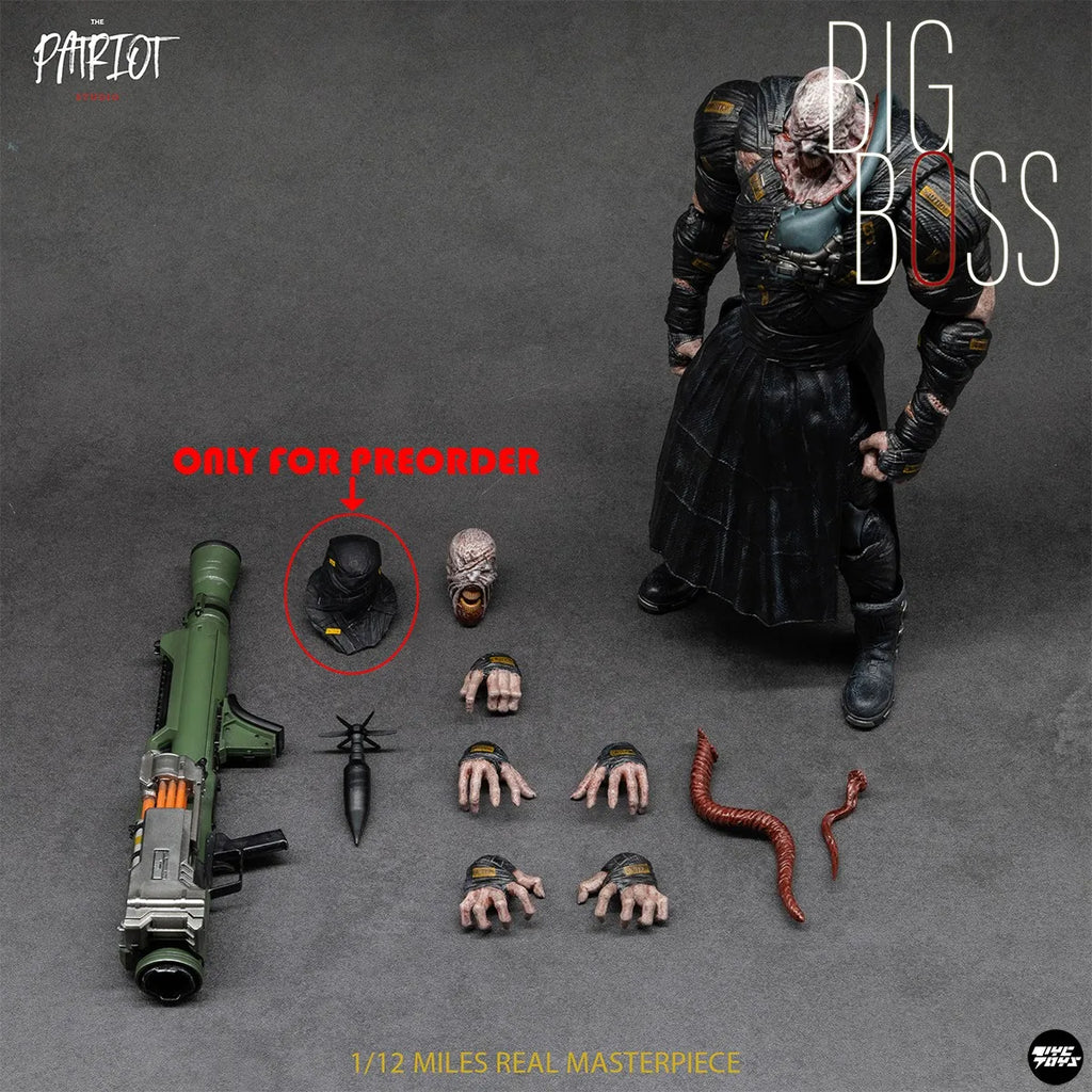 In Stock Original Patriot Studio 1/12 The Boss BIG BOSS Monster Biological Organic  Action Figure Model Toys Collection Gifts