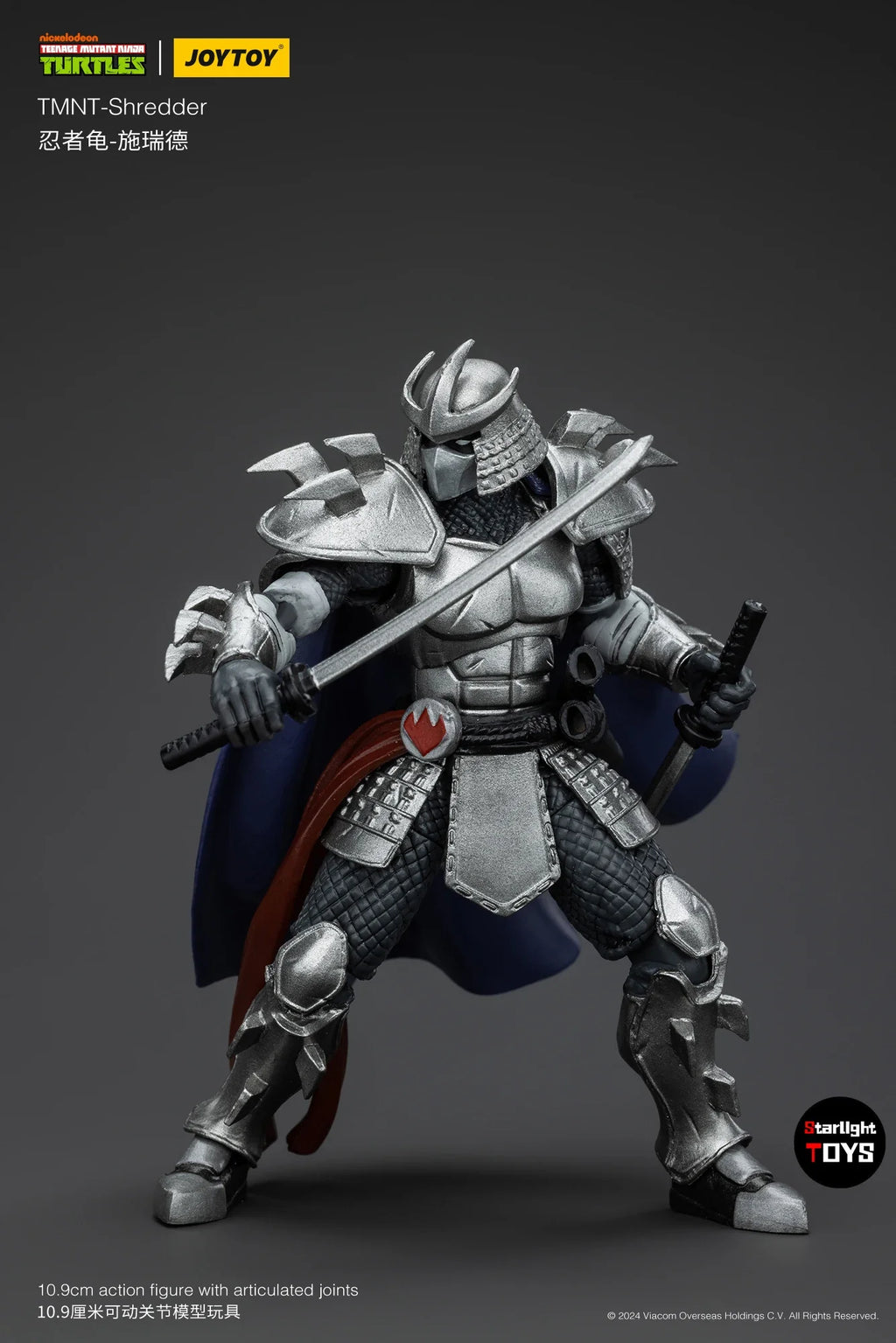 JOYTOY TMNT-Shredder 1/18 Action Figure Toy Model