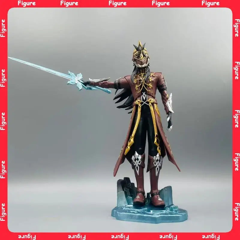 Game Genshin Impact Capitano Action Figures PVC Model Peripheral Collection Desktop Ornament Decoration Doll Toy Children Gift