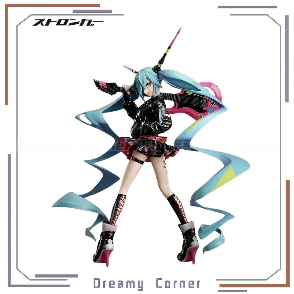 【In Stock】Stronger Tokyo Otaku Mode Piapro Characters Hatsune Miku LAM Rock Singer Ver 1/7 Scale Figure Toys Ornaments