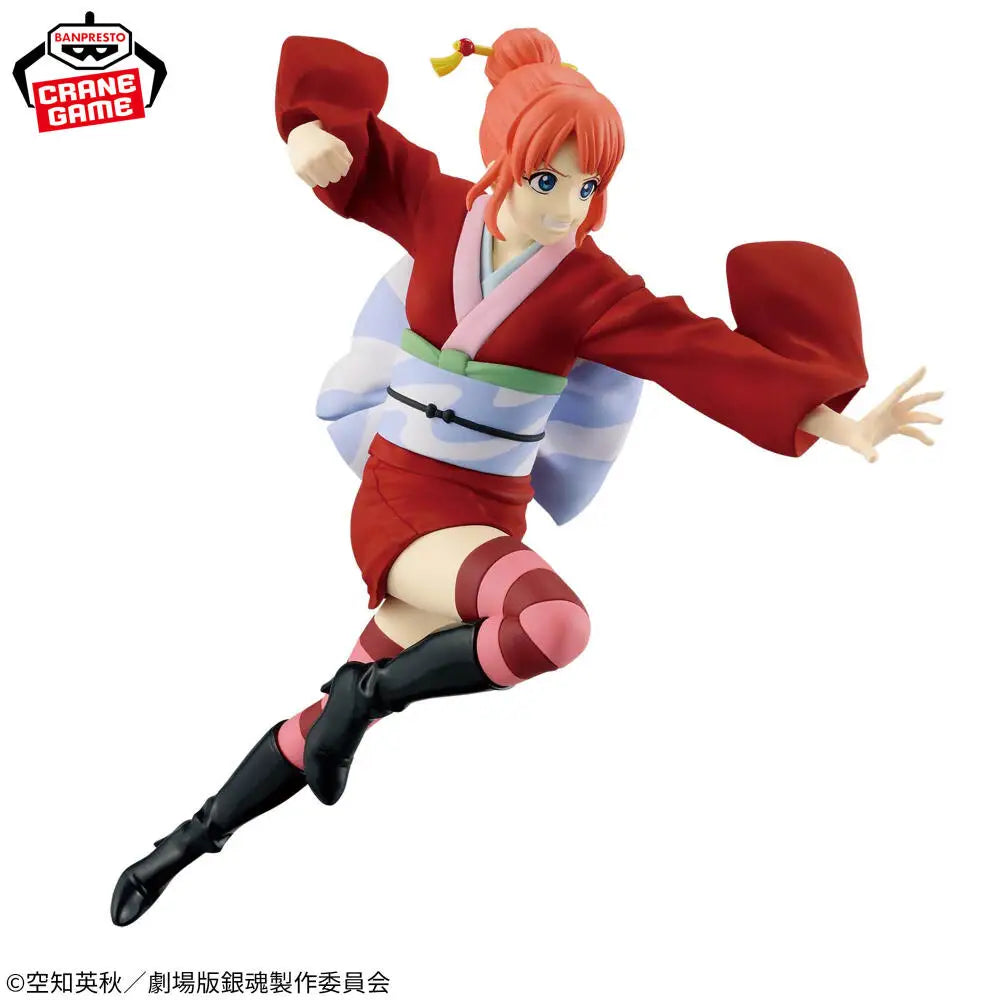 In Stock Genuine BANPRESTO VIBRATION STARS Gintama The Final Movie Kagura Kamui Figure Anime Model Toy