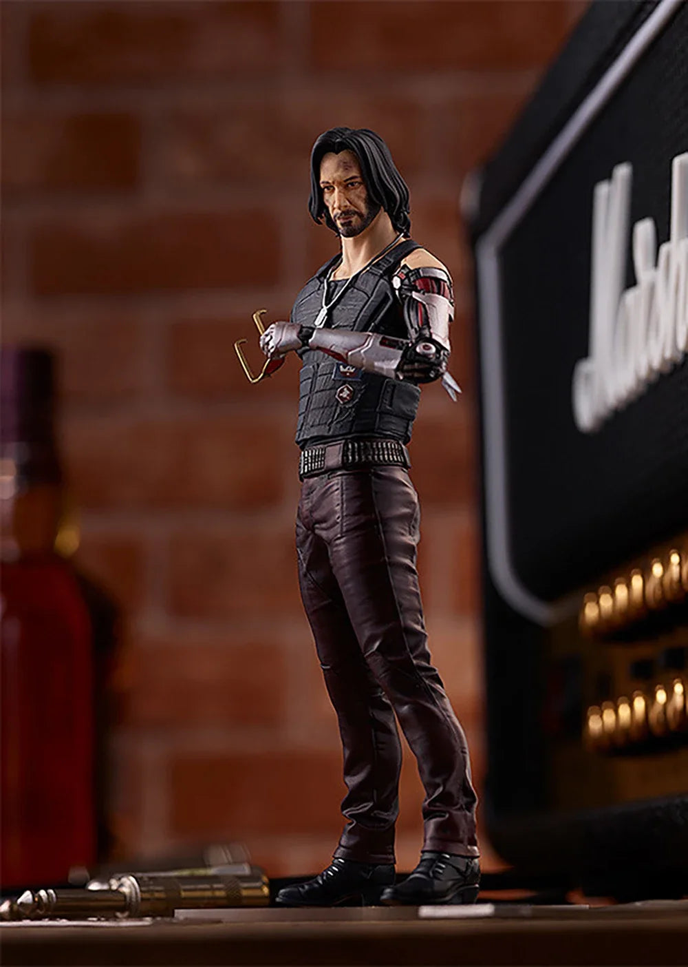 100% Original in Stock Good Smile Company Pop Up Parade Cyberpunk 2077 Johnny Silverhand Collection Series Model Decoration