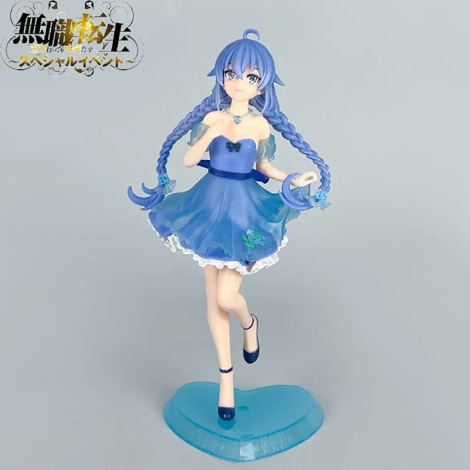 20cm Magician Roxy Migurdia Action Figure Mushoku Tensei：Jobless Reincarnation Anime Figure Flower Fairy Collect Model Doll Toys