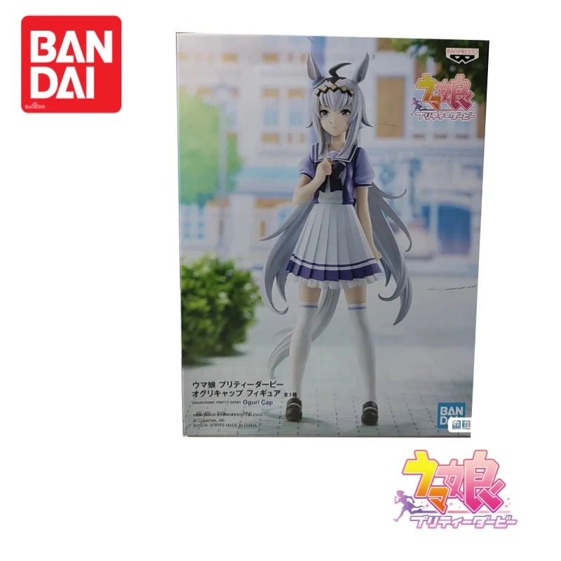 In Stock Original Bandai Banpresto Pretty Derby Oguri Cap Action Figure Figurine Model Ornaments Brand New Boxed 100% Genuine