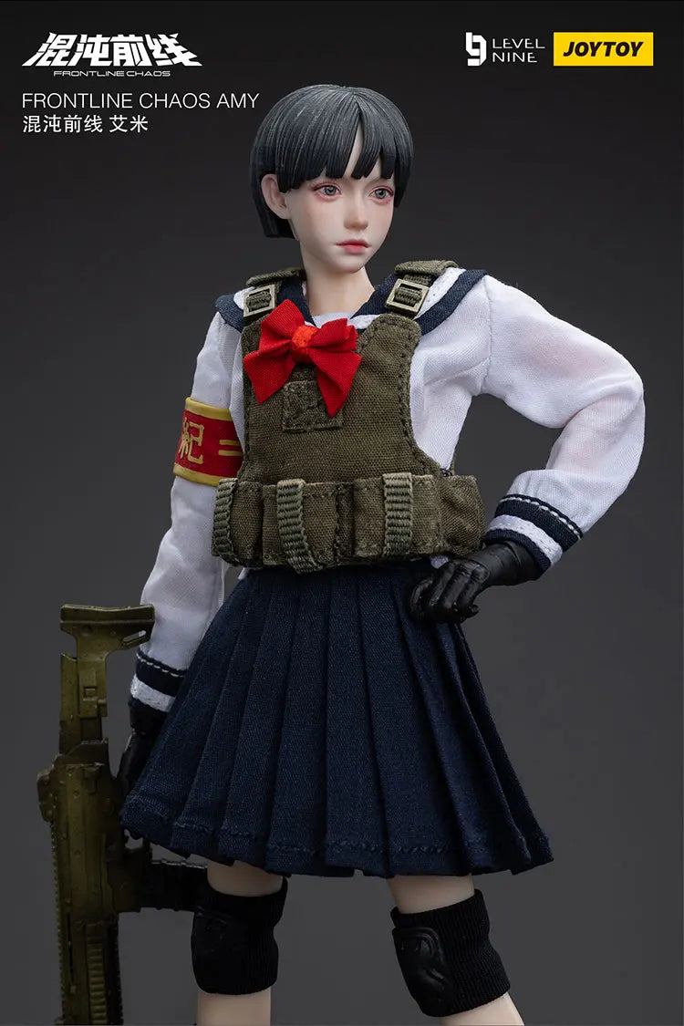 JOYTOY LEVEL NINE FRONTLINE CHAOS AMY Action Figures Original Model Doll Decoration Collection Gift Collect Toys