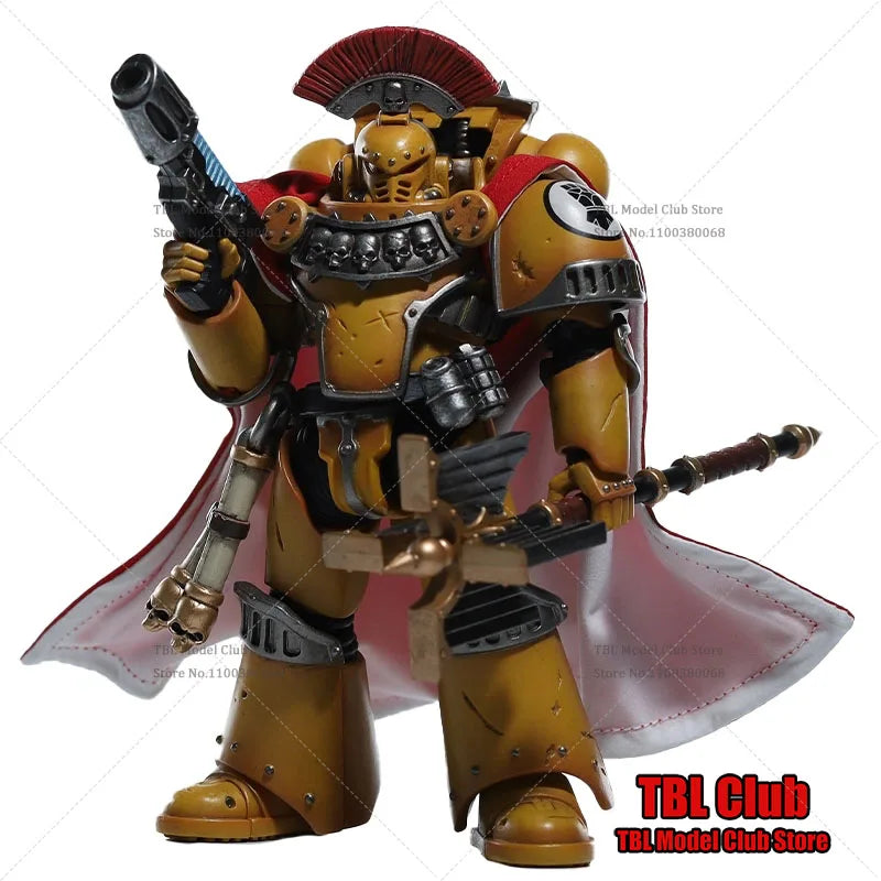 【Only Cloak】Warhammer 40K 1/18 Extreme Warrior Holy Shield Energy Sword Cape Accessories For 3.75inch Action Figure Model