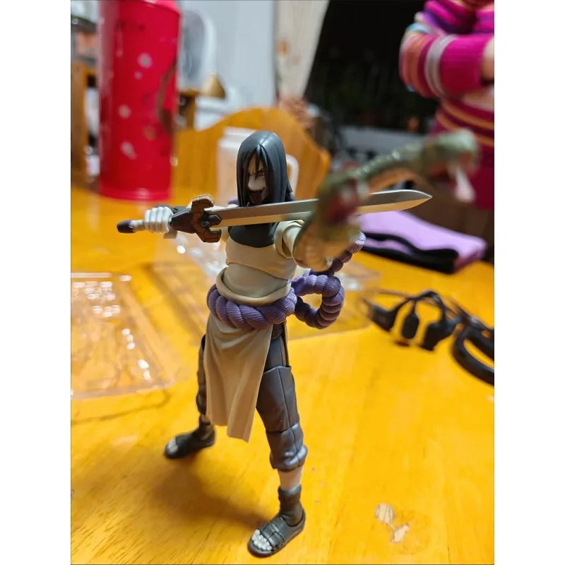 Bandai SHFiguarts 2.0 Jiraiya Kakashi Hatake No 1 Naruto top 99 Sasuke Orochimaru Uchiha Madara SHF Anime Figure Action Toy