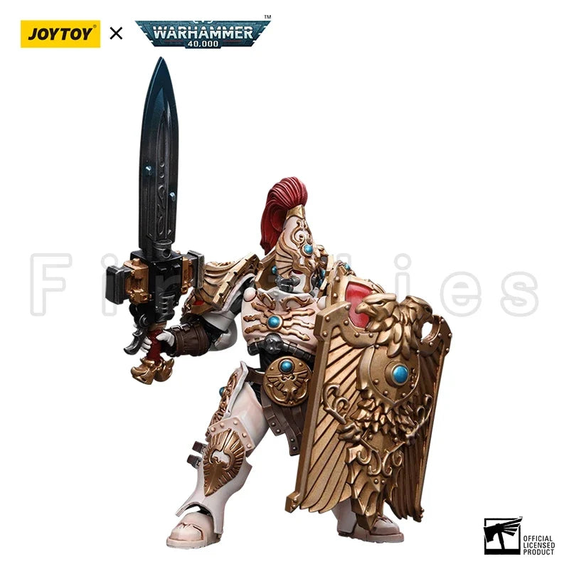 1/18 JOYTOY Action Figure 40K Adeptus Custodes Solar Watch Vexilus Praetor Anime Model Gift
