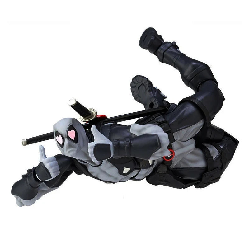 Revoltech Yamaguchi Deadpool Action Figure X-Men Mutants legends Joint Movable KAIYODO Movie Model Toys for Kids Gift