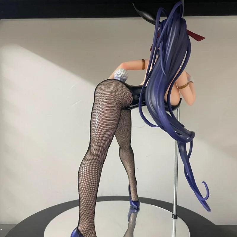In Stock 100% Original High School DxD Himejima Akeno Bunny Ver Figure Model Ornaments Collection Gift Toy