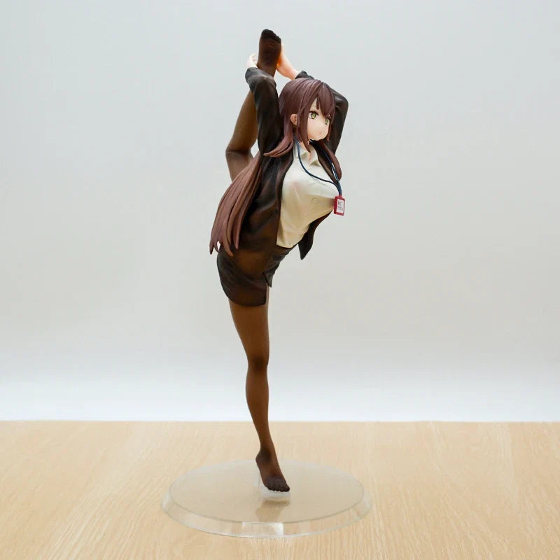 29cm Surprisingly Bendy OL-chan Who Doesn't Want to Go to Work Sexy Anime Girl Figure OL-chan Action Figure Adult Model Doll Toy