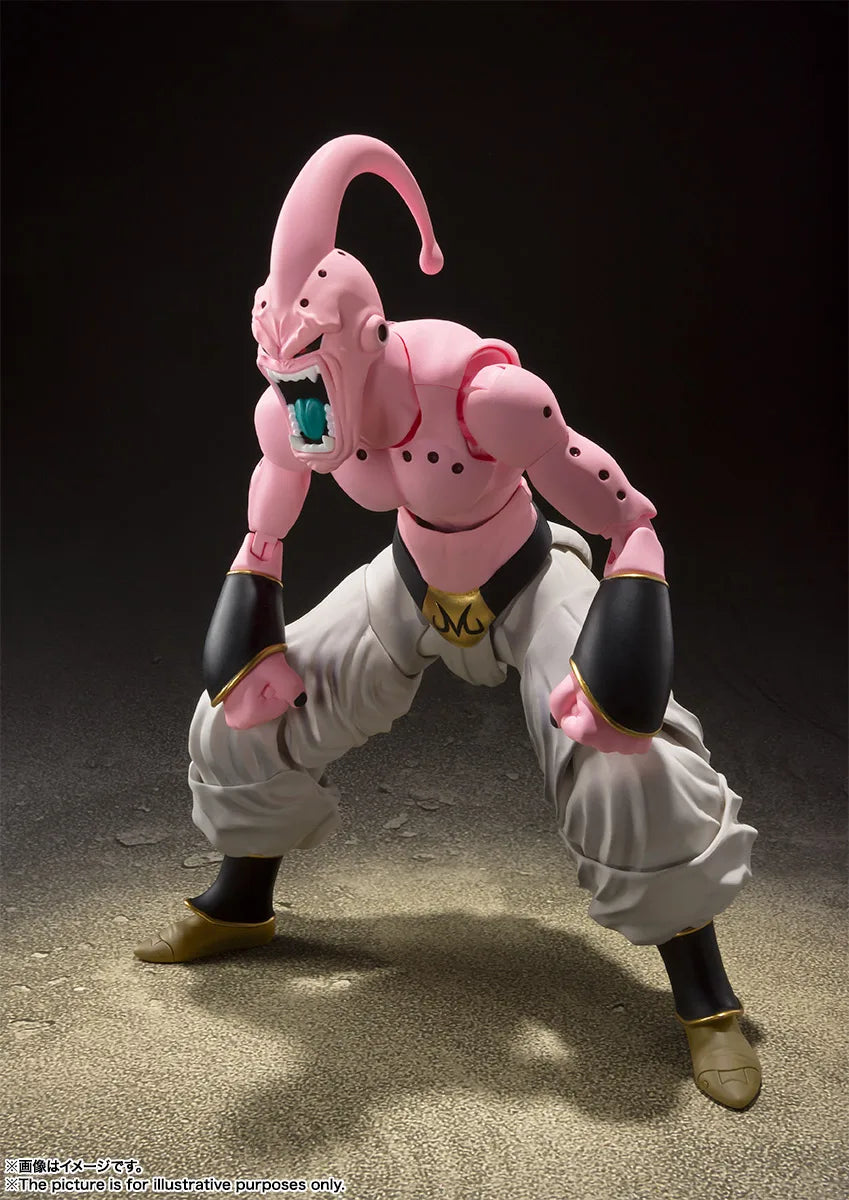 In Stock Original SH Figuarts Dragon Ball SHF Majin Buu Boo Super Action Figures Model Toys Anime Figura Pvc Gifts Size 190m