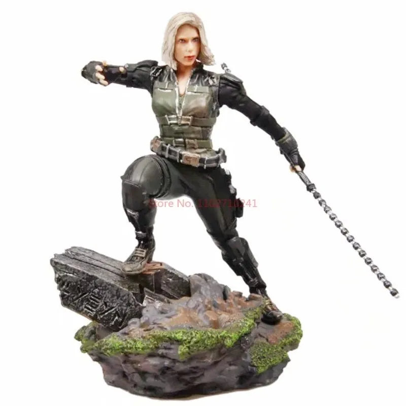 Marvel Avengers Anime 20cm Action Figure Captain America Spider Man Steve Rogers Black Figurine Model Toy Christma Birthday Gift