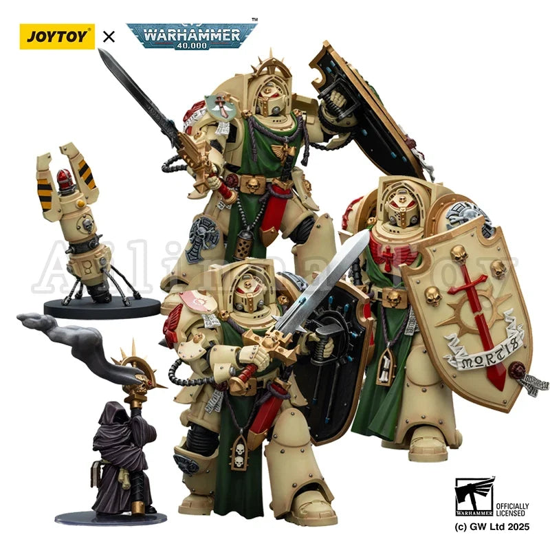 JOYTOY 1/18 Action Figure 40K Dark Angels Deathwing Knight Anime Model Toy Gift