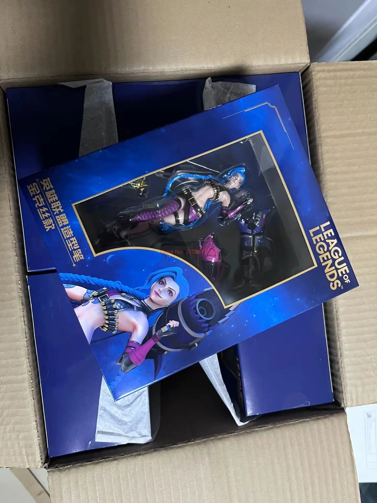 League Of Legends Jinx 3d Pen Anime Figurine Official Authentic Game Periphery Desk Decoration Ornament Toys Birthday Gifts Hot