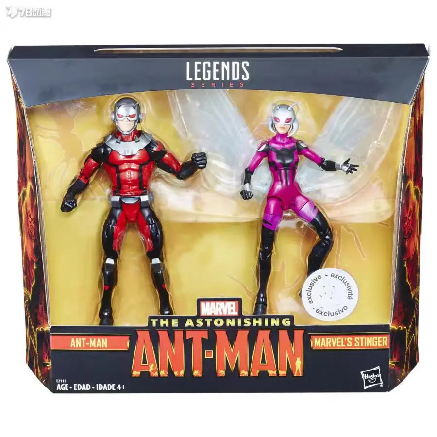 Original Hasbro Marvel Legends Series THE ASTONISHING ANT-MAN & STINGER Anime-Figuren Modell-Sammlung