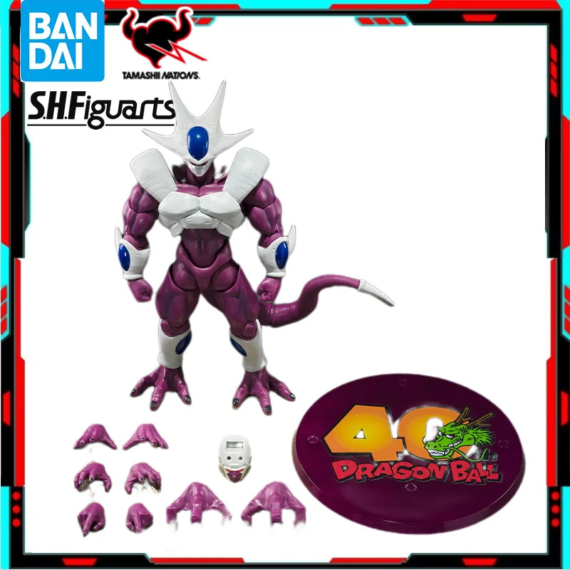 In Stock Bandai Dragon Ball Z Cooler Final FORM 40th Anniversary Figure Anime Action Model Figurals Brinquedos Toys Gift