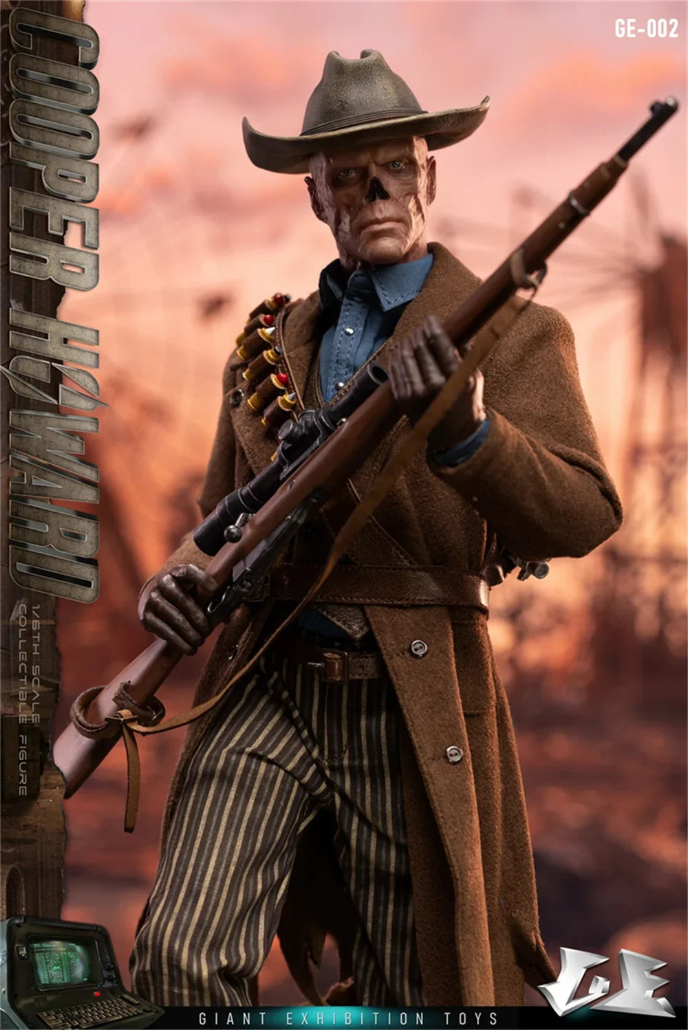 Giant exhibition toys GE-002 1/6 Scale Classic War Adventure TV Male Characters Full Set For 12inchs Action Figure Model