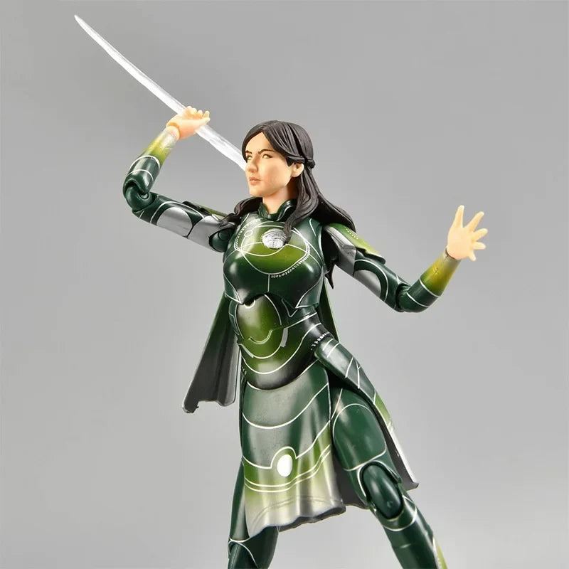 Bandai Original Genuine Eternals Model Kit Anime Figures SHF Sersi Action Figure Collection Model for Kids Toys Christmas Gifts