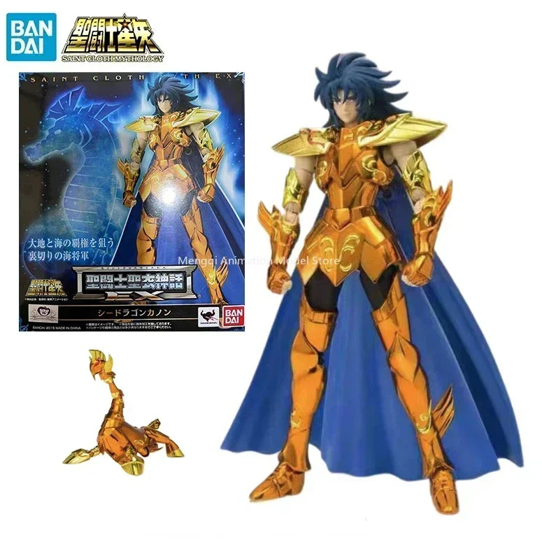 In Stock BANDAI Holy Cloth Myth EX Sea Dragon Shenlong Tamashi Kingdom Anime Action Collectible Figure Model  Children Toy